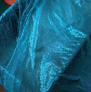 3x3 Blue Sequence Table Cloth